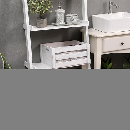 Set of 3 Nesting Wooden Crates, Small Rustic Farmhouse Wood Storage Boxes - Image 5