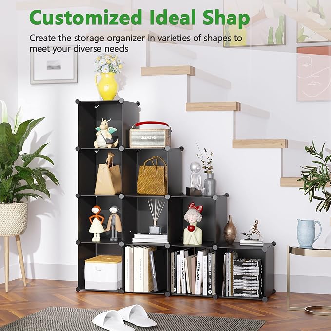 C&AHOME Cube Storage Organizer, 12-Cube Shelves Units, Closet Cabinet, DIY - Image 5