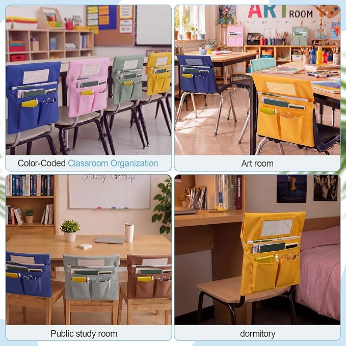 Remagr 24 Pcs Small Chair Pockets - Image 5