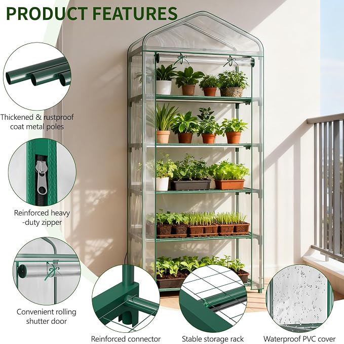 SUNYRISY Indoor Greenhouse - Image 5