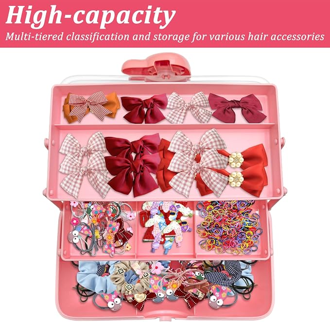 3-Tier Lockable Hair Accessories Organizer - Image 4