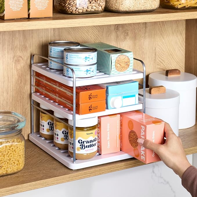 YouCopia UpSpace Cabinet Box Organizer, Adjustable Kitchen Pantry Shelf - Image 7