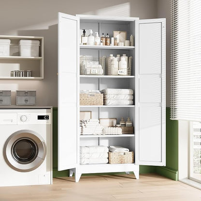 Letaya 75" H Metal Storage Cabinet - Image 6