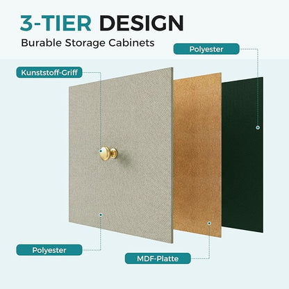 OLIXIS 7 Drawer Closet Organizer, Storage Tower - Image 6