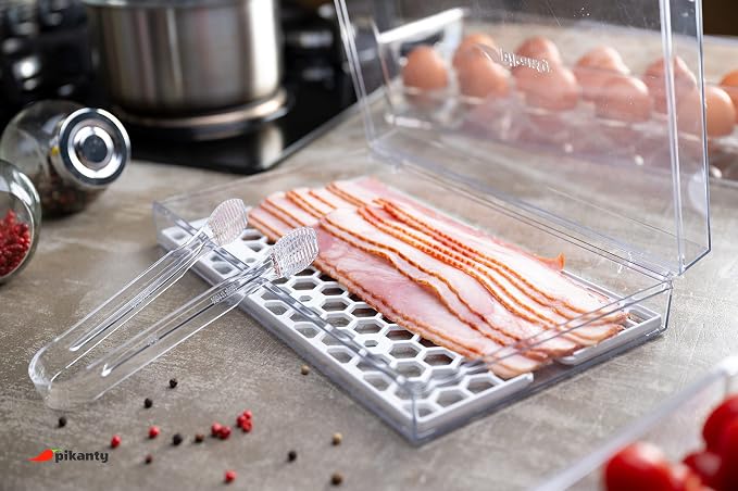 Pikanty Bacon Container for Refrigerator - Image 6