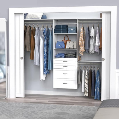 ClosetMaid SuiteSymphony Hanging Closet Kit Includes Tower, Closet Rods - Image 4