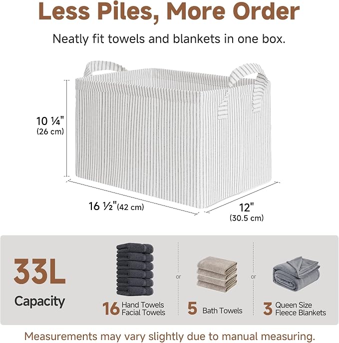 StorageWorks Storage Bins, Fabric Storage Bins - Image 7