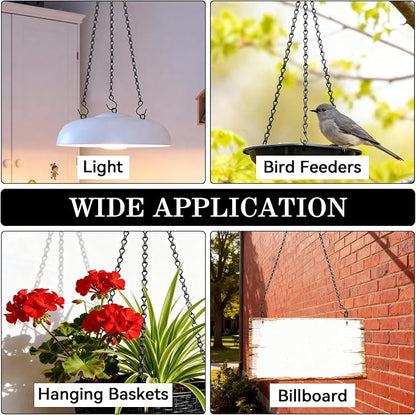 4 Pack, 24 Inch Hanging Basket Chain - Image 8