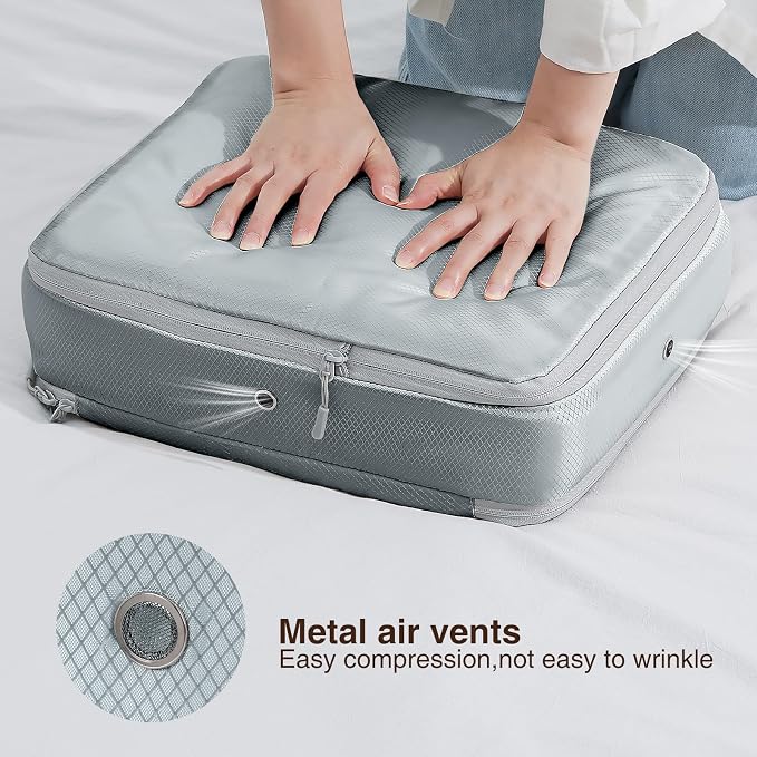 DIMJ Compression Storage Bags 8 Pack, 19L Clothes Storage Organizer - Image 5