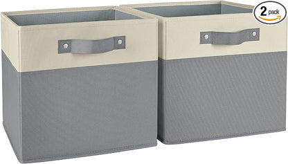 RiverRidge Two-Tone Folding Storage Bins by RiverRidgeHome