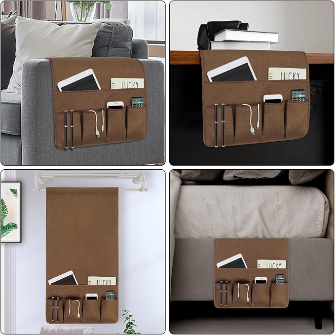 NB Sofa Armrest Organize remote holder bedside caddy organizer - Image 4