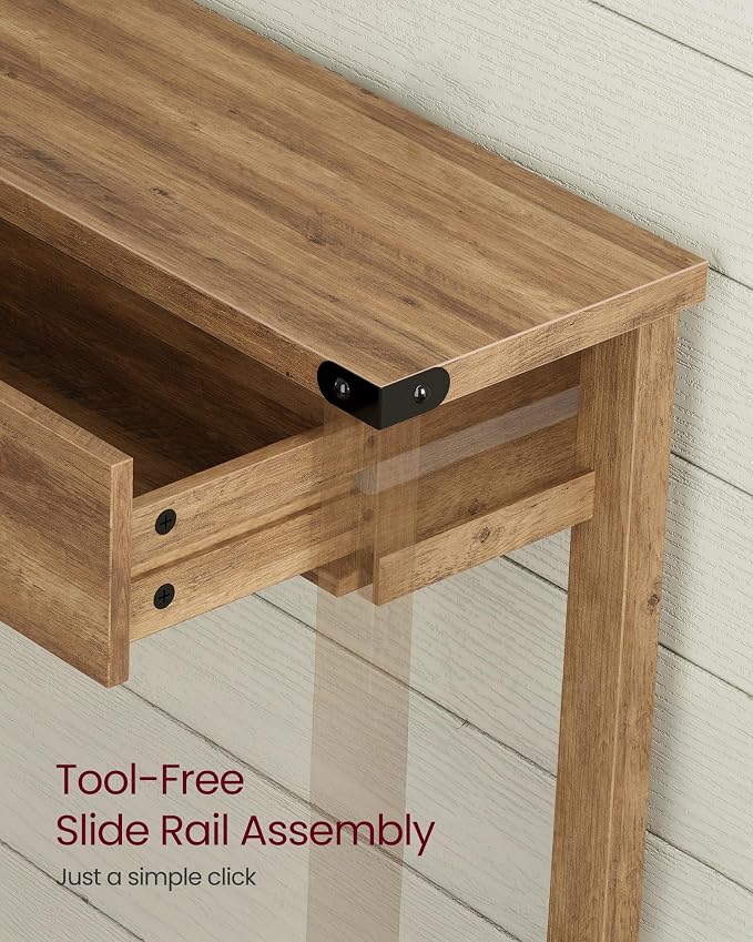 VASAGLE LIRY Collection Narrow Console Table - Image 5