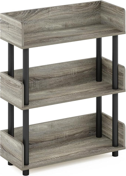 Furinno TURN-N-TUBE Display Shelf, 3-Tier Storage Shelves - Image 6