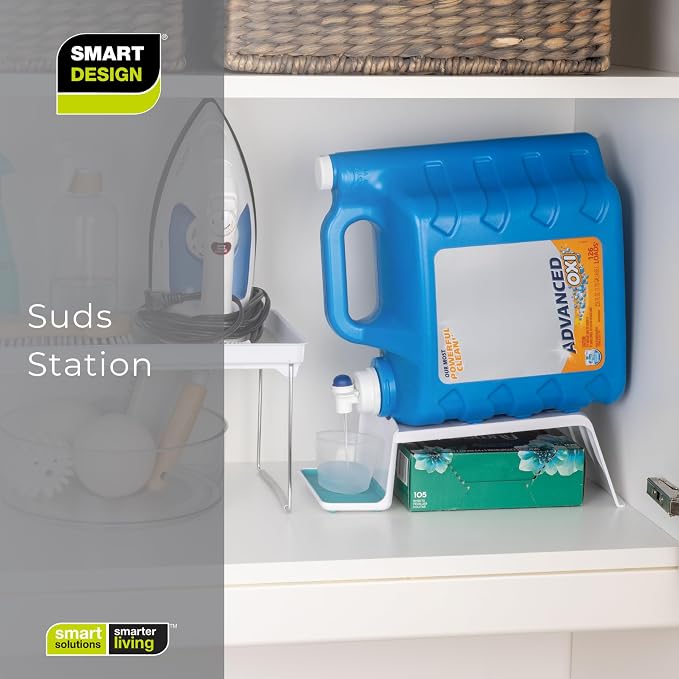 Smart Design Sud Station Angled Laundry Detergent Organizer - Image 6