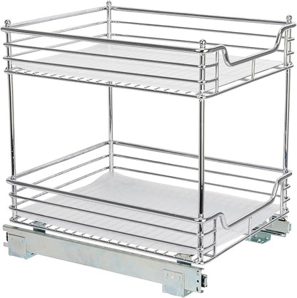 Household Essentials Glidez Chrome-Plated Steel Pull-Out/Slide-Out Storage - Image 11