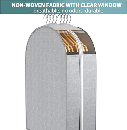 10" Gusseted Garment Bags for Hanging Clothes - Image 7
