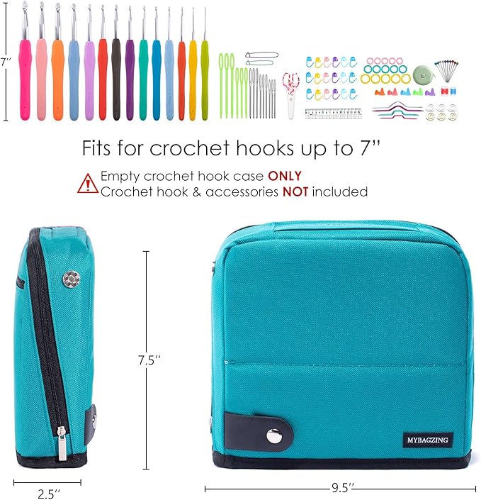 MYBAGZING Crochet Hook Case - Image 2
