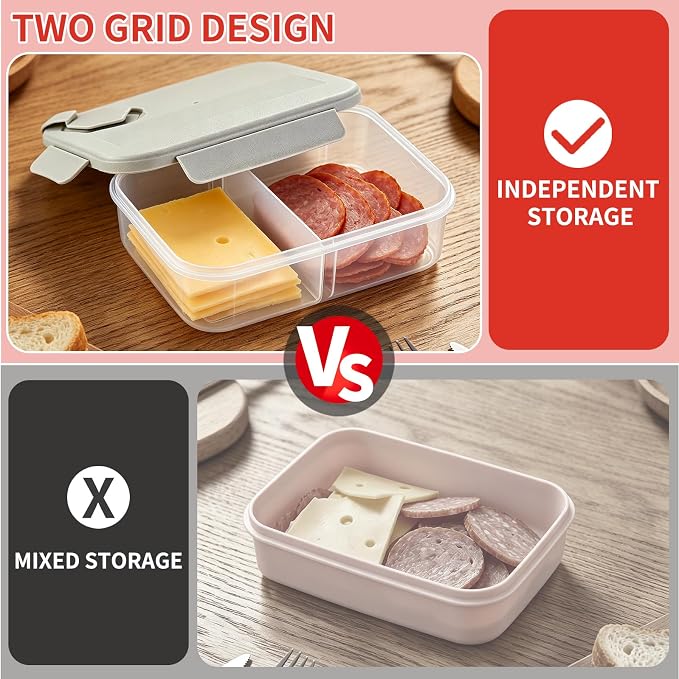 Meat and Cheese Container for Fridge, Deli Meat Container for Fridge Organizers - Image 3