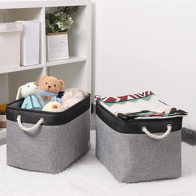 Bidtakay Fabric Storage Baskets - Image 8