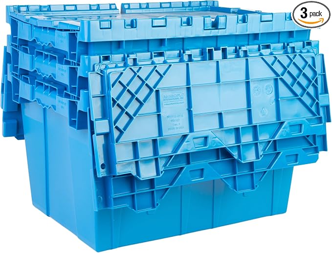Hudson Exchange 21.9 x 15.2 x 12.8” Storage Tote Distribution Container by HudsonExchange