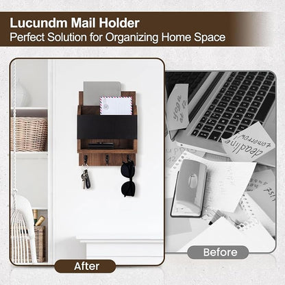 Key and Mail Holder for Wall, Key Holder - Image 6