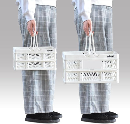 Plastic crates for storage, plastic baskets for organizing, 14.96x9.84x7.87" | - Image 8