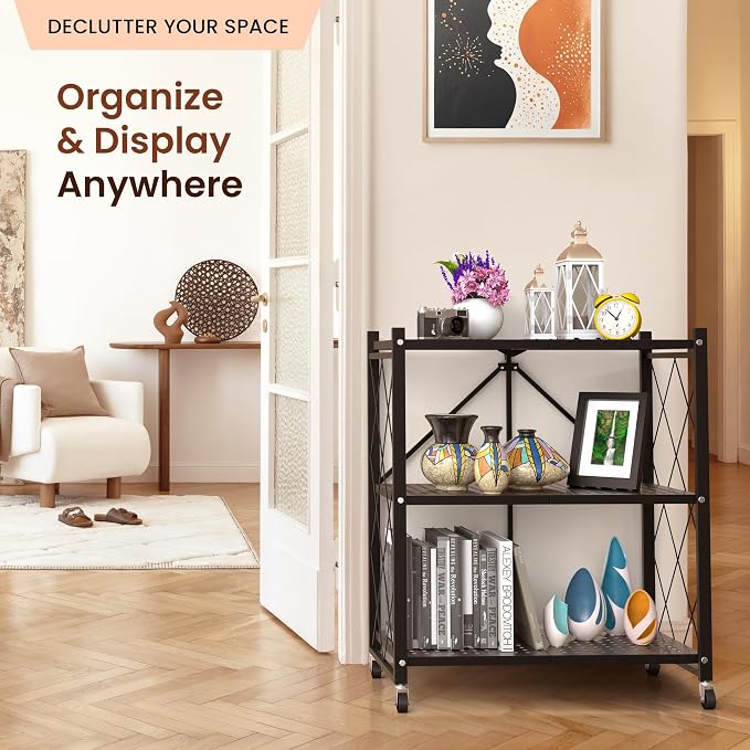 Our Modern Space 3-Tier Foldable Storage Shelf - Image 6