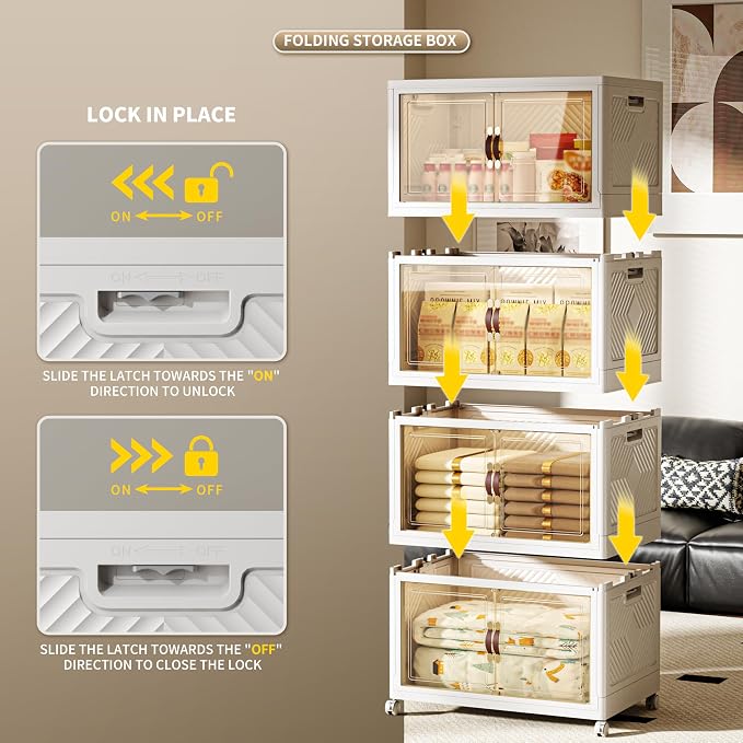 532 QT / 133 Gal Collapsible Storage Bins - Image 5
