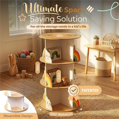 pimlyo® Rotating Bookshelf Kids - Image 7