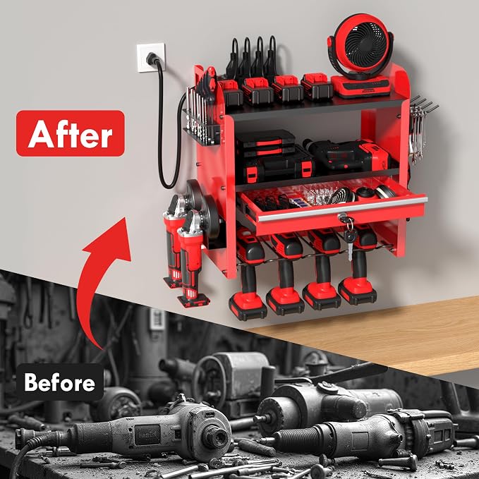 KSVO Power Tool Organizer Wall Mount - Image 7