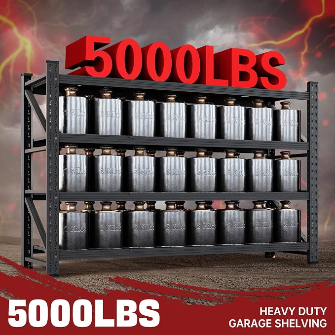 5000LBS Storage Shelves, Shelving Units Industrial Shelving - Image 3