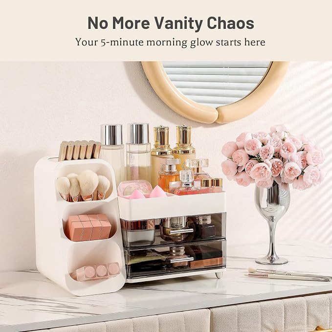 Aveniee Makeup Organizer with Drawers - Image 3