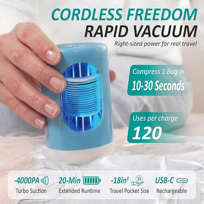 Cozy Essential Travel Vacuum Storage Bags - Image 3