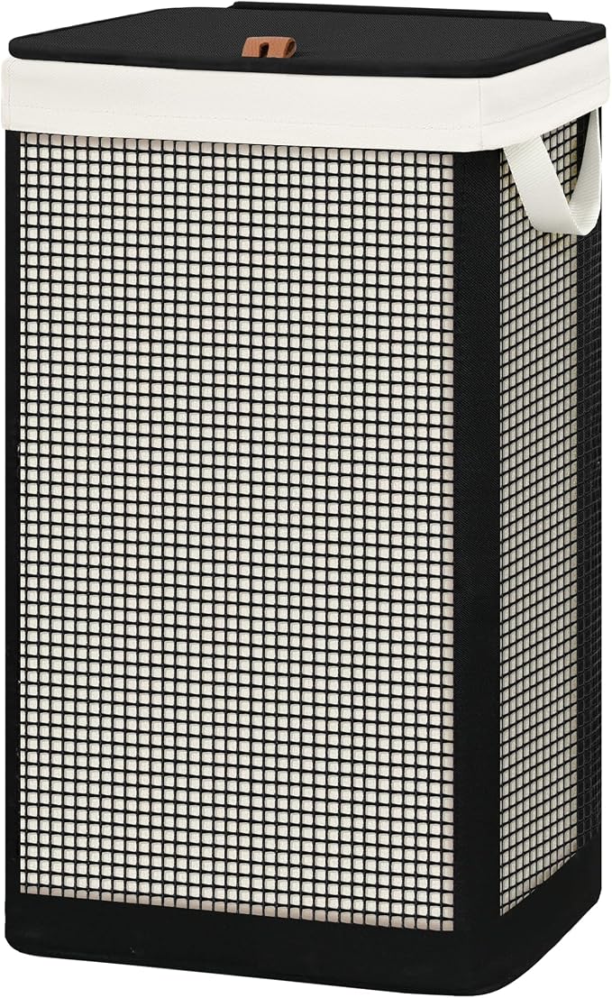STO STO Laundry Hamper with Lid, 90L Large 1 Section Laundry Sorter, Laundry by STOSTO
