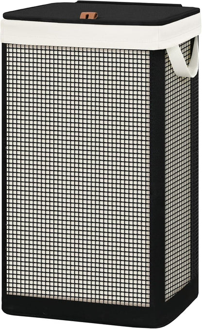 STO STO Laundry Hamper with Lid, 90L Large 1 Section Laundry Sorter, Laundry by STOSTO