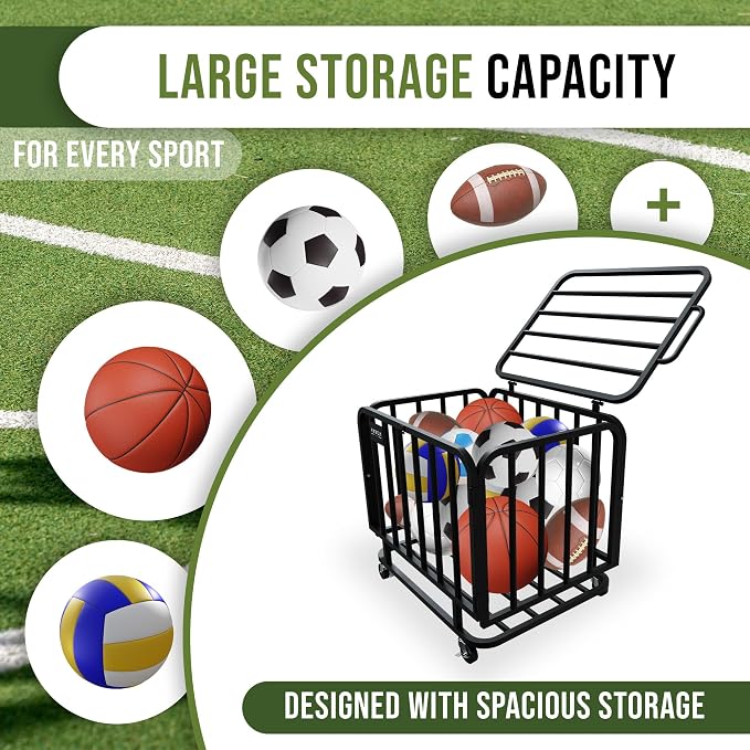 Ball Cart - Basketball Cart - Image 2