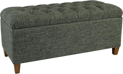 HomePop Ainsley 40" Storage Ottoman Bench - Image 9