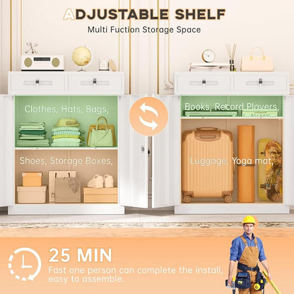INTERGREAT Metal Garage Storage Cabinets - Image 5