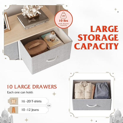WLIVE Tall Dresser for Bedroom - Image 5