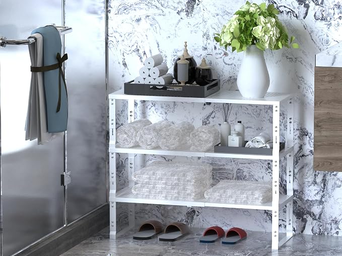 Adjustable Expanable Stackable Spice Rack Shelf Pantry Storage Organizer - Image 5