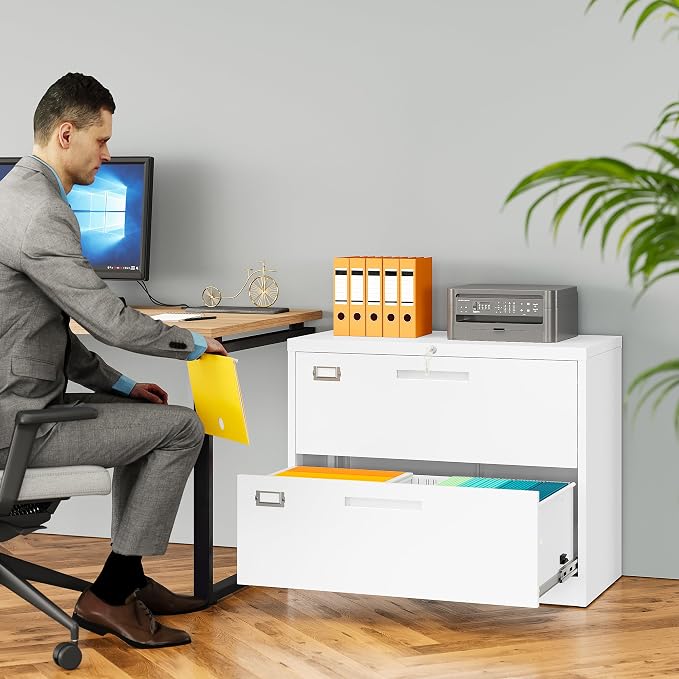 2 Drawer Lateral File Cabinet - Image 2