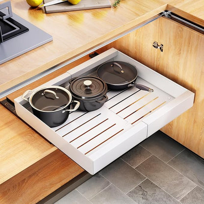 Pull out Cabinet Organizer, Expandable Heavy Duty Slide out Drawers Fixed - Image 8