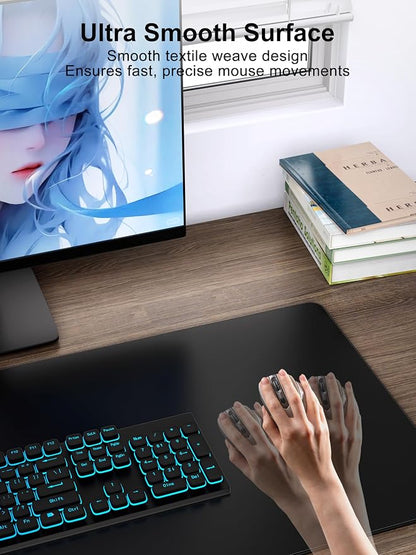 TopMade Wireless Charging Mouse Pad, Waterproof Gaming Mousepad - Image 4