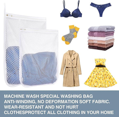 4 pcs Durable Honeycomb Mesh Laundry Bags - Image 6