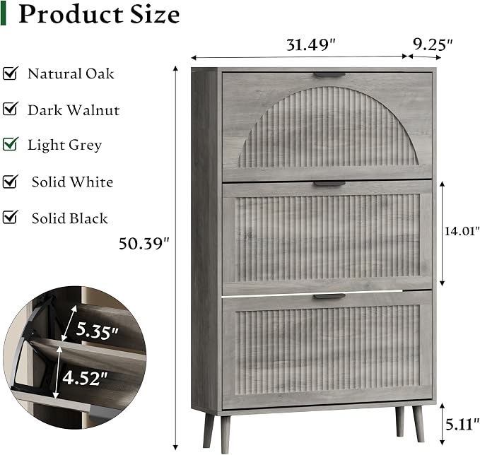 Xixini Shoe Storage Cabinet - Image 2