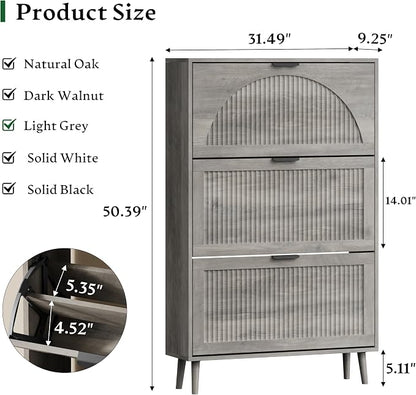 Xixini Shoe Storage Cabinet - Image 2