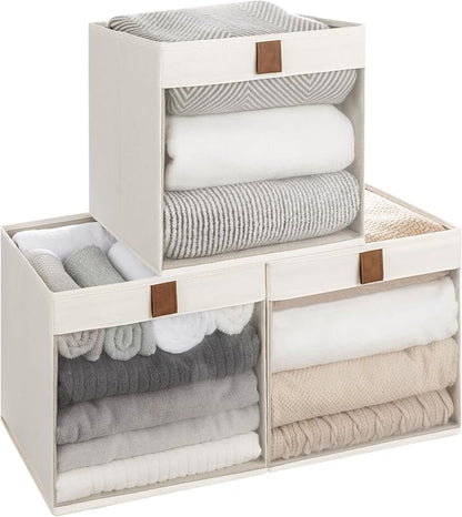 StorageWorks 11x11 Storage Cubes, Closet Storage Bins by StorageWorks