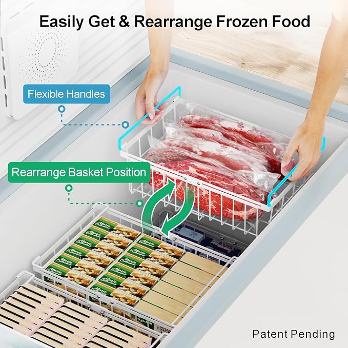 iSPECLE Chest Freezer Organizer - Image 3