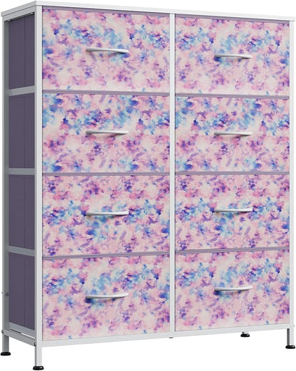WLIVE Fabric Dresser for Bedroom, Tall Dresser by WLIVE