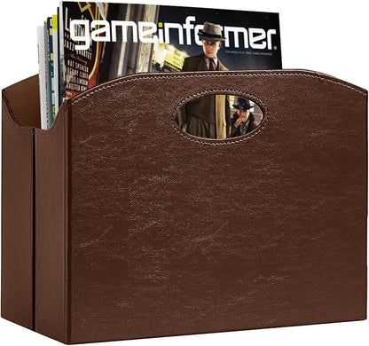 Magazine Rack Floor foldable Magazine Holders Basket Organizer Newspaper by Pretidy